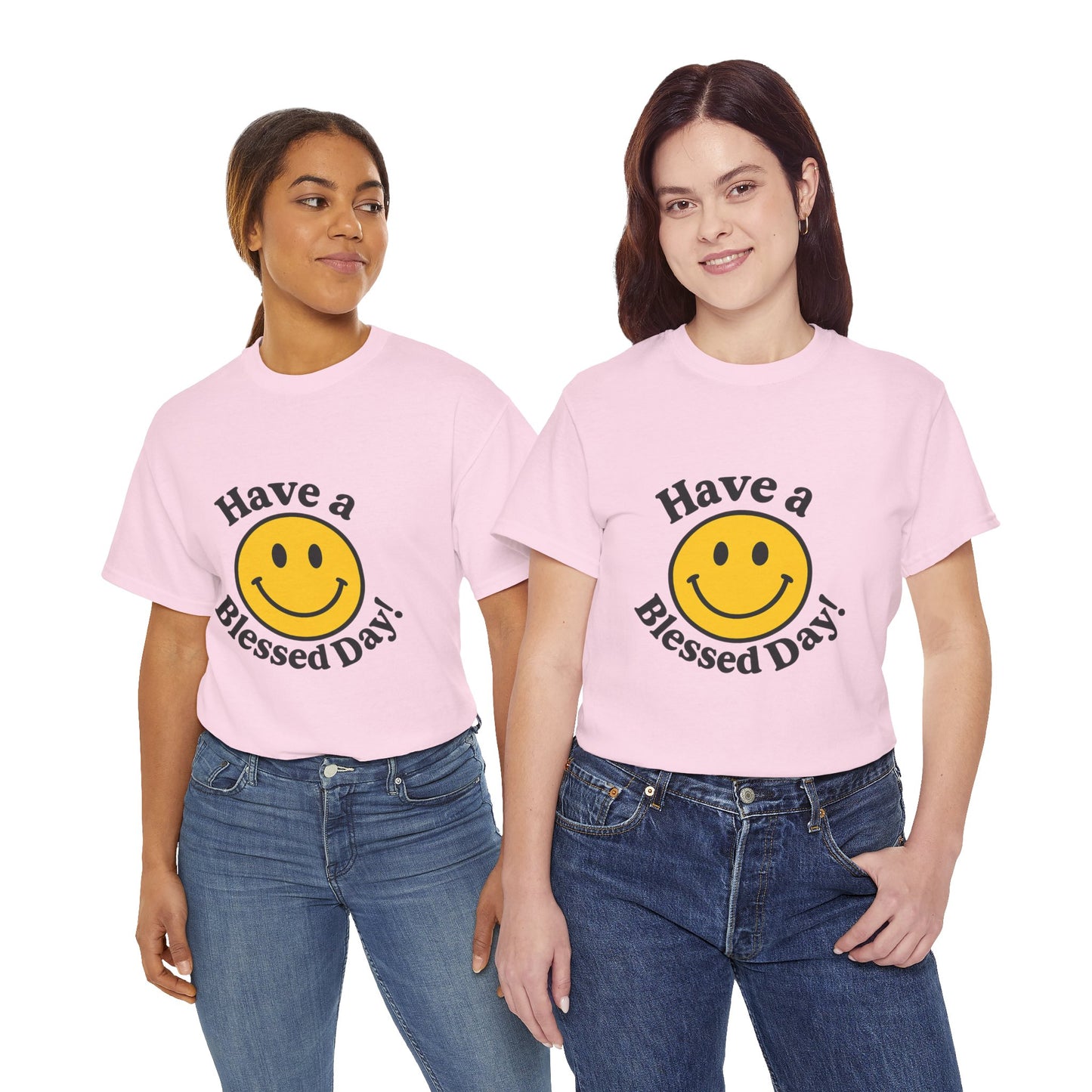 Happy Face - Blessed Day Unisex Tee