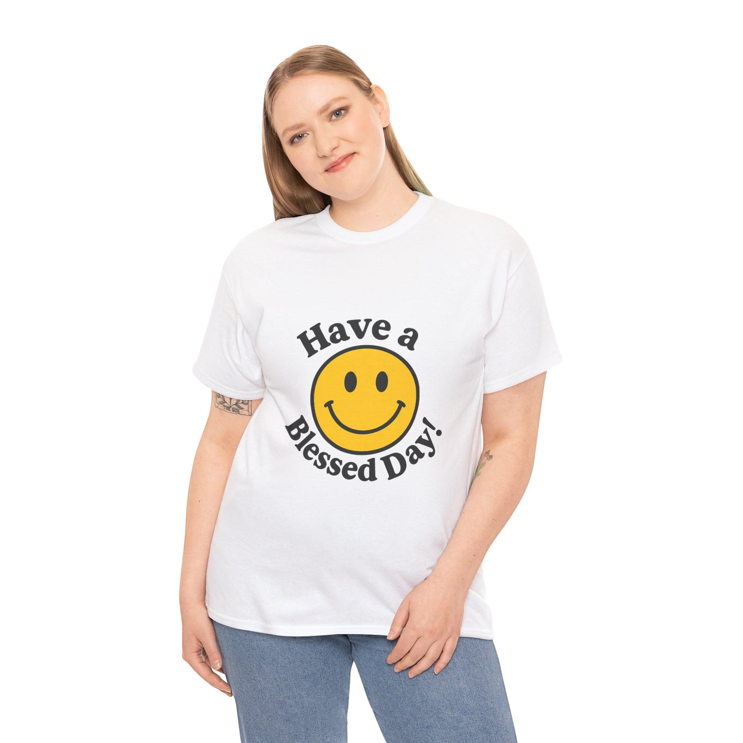 Happy Face - Blessed Day Unisex Tee