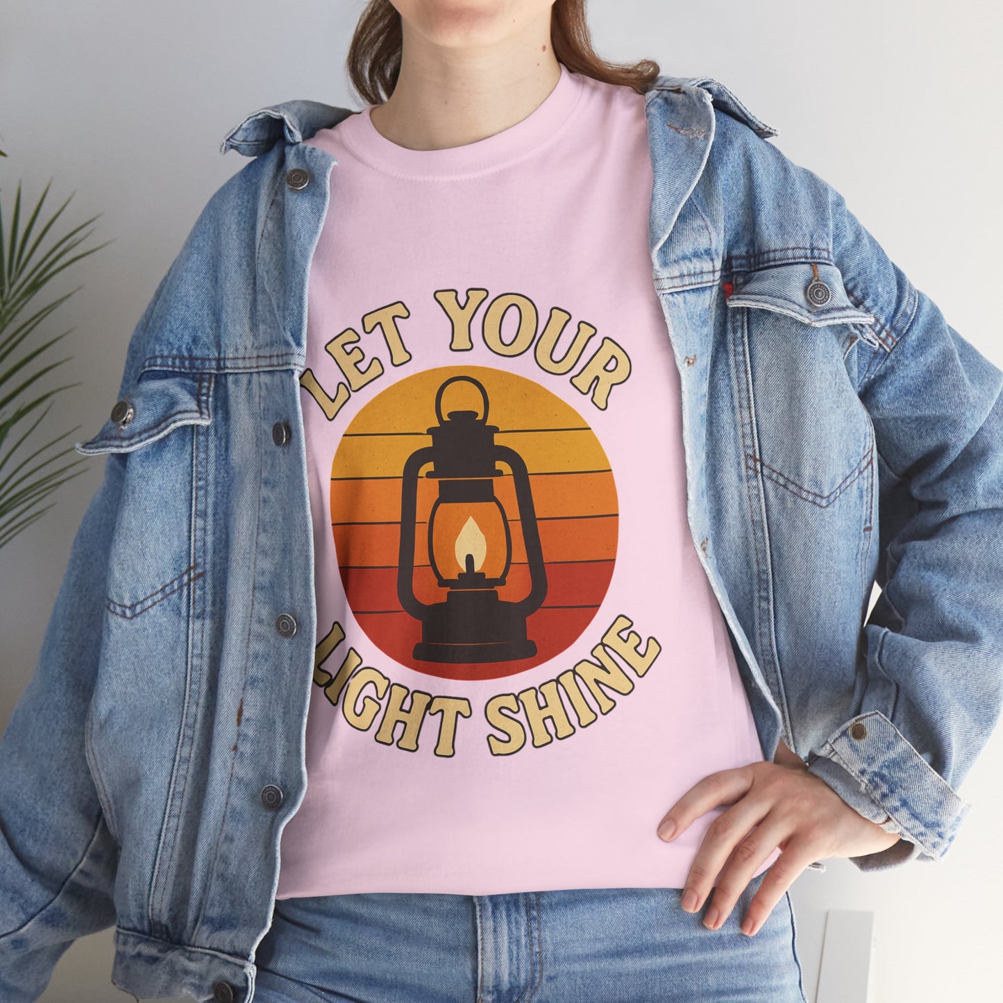 Let Your Light Shine T-Shirt — Inspirational Graphic Tee