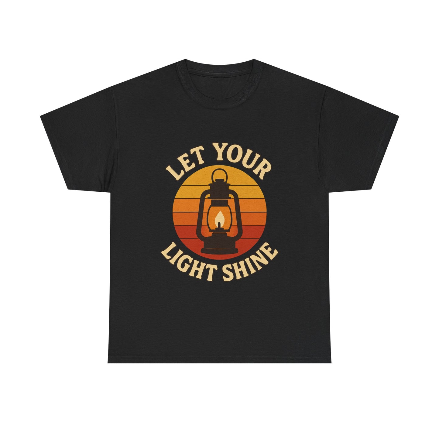 Let Your Light Shine T-Shirt — Inspirational Graphic Tee