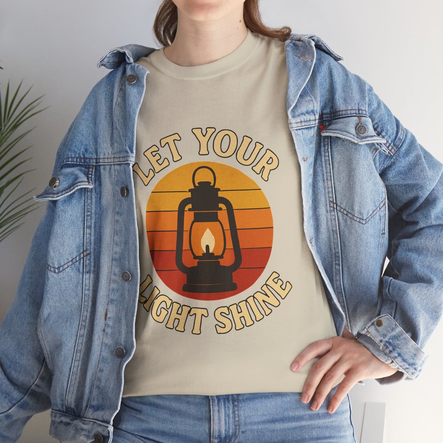 Let Your Light Shine T-Shirt — Inspirational Graphic Tee