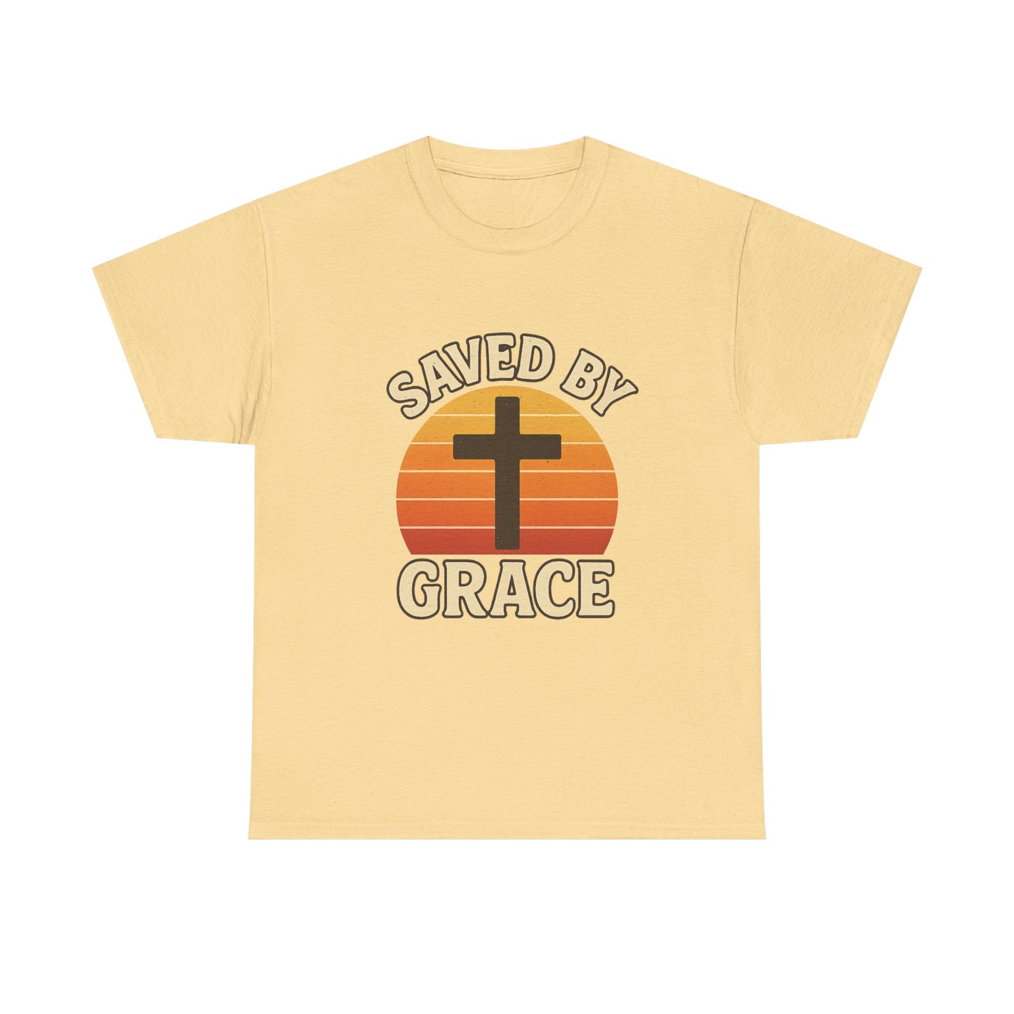Saved by Grace Christian T-Shirt — Reminder of Jesus' Love