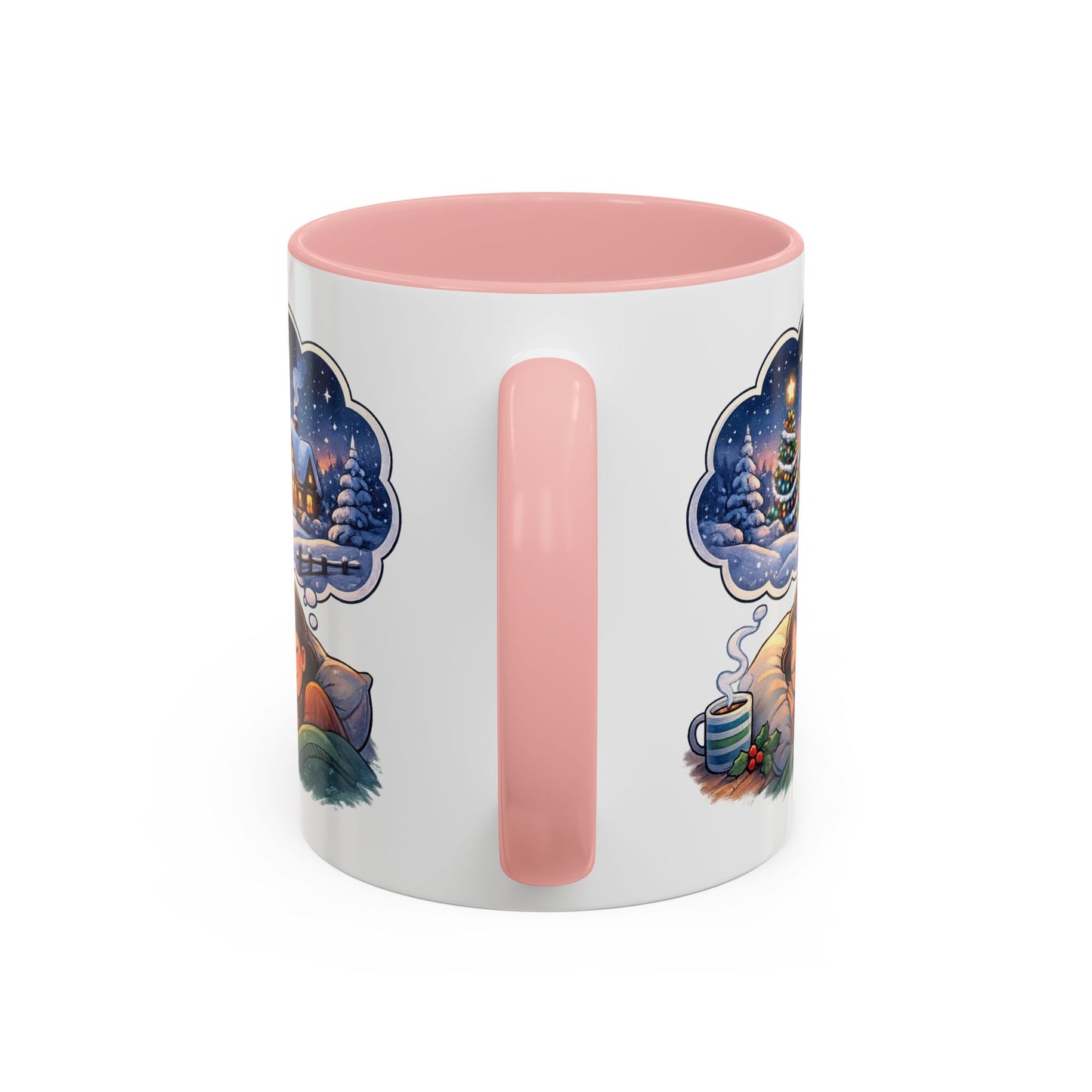 Dreaming of Christmas and Hot Cocoa Accent Coffee Mug (11/15 oz)