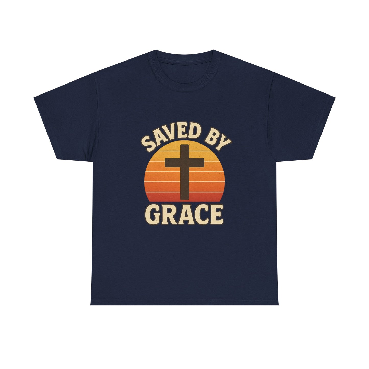 Saved by Grace Christian T-Shirt — Reminder of Jesus' Love