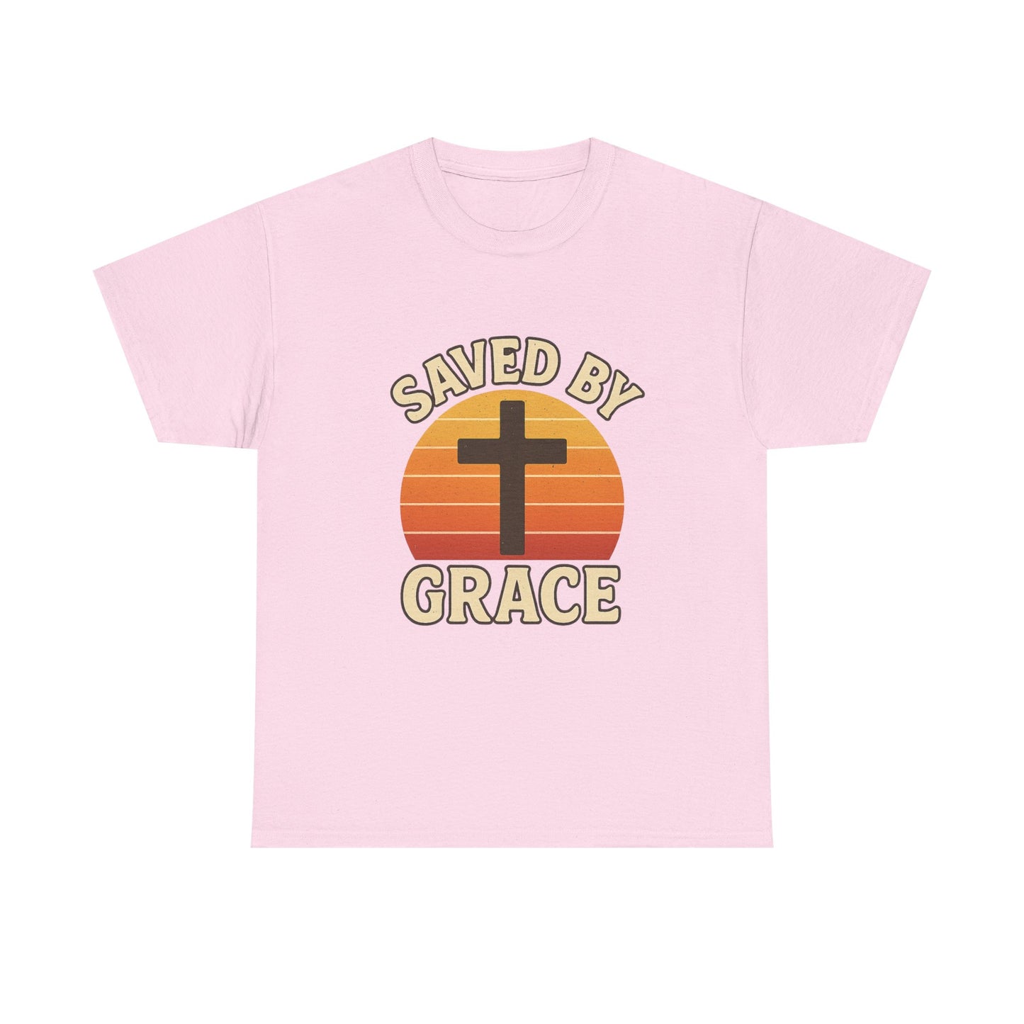 Saved by Grace Christian T-Shirt — Reminder of Jesus' Love