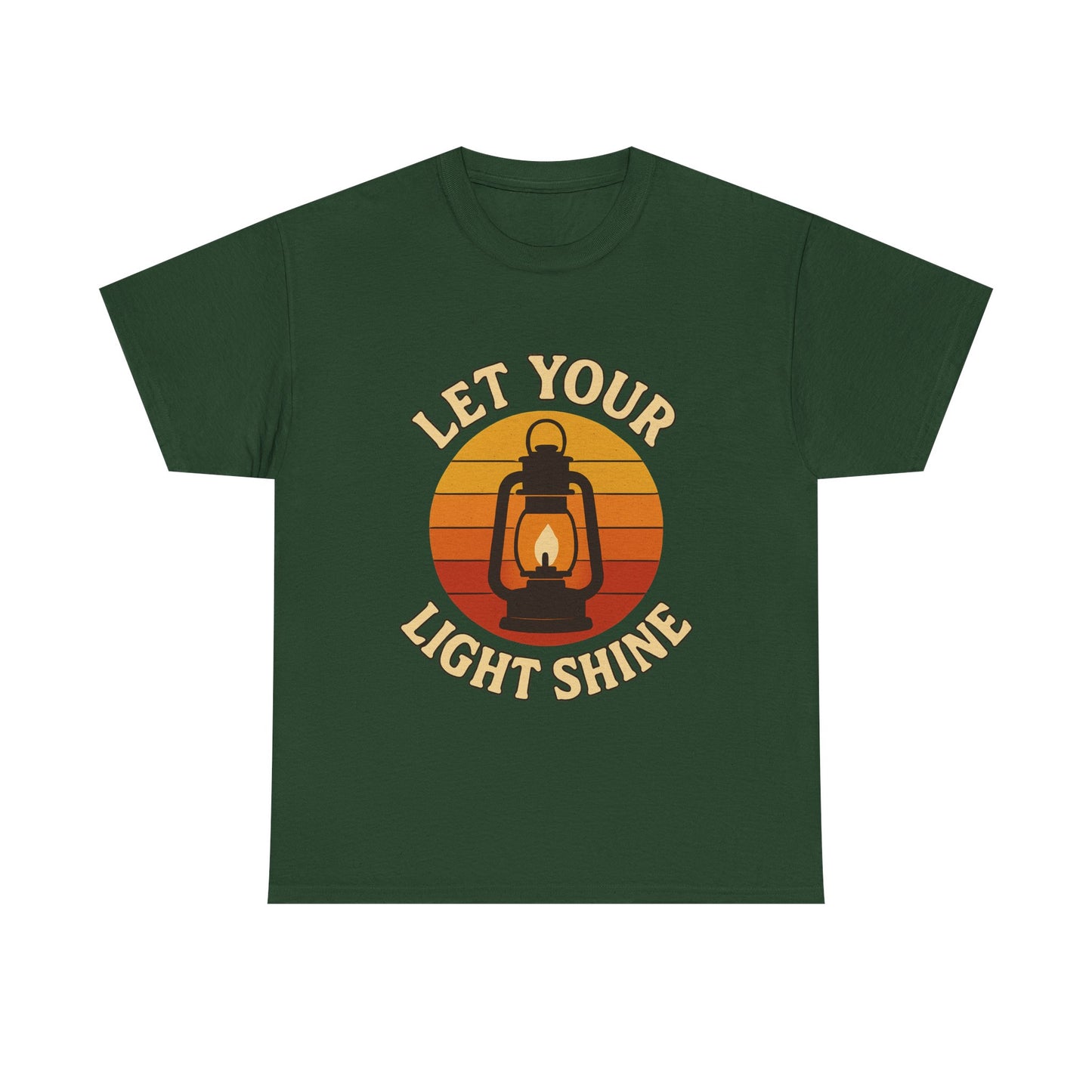 Let Your Light Shine T-Shirt — Inspirational Graphic Tee