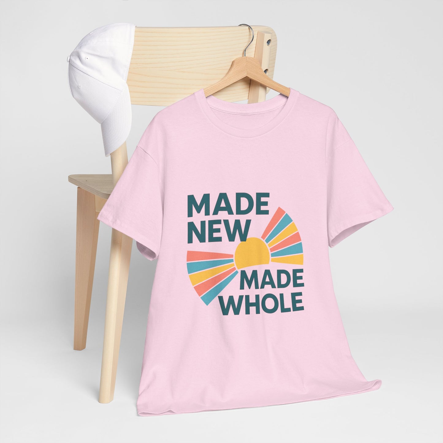 Made New in Christ T-Shirt — Christian Faith Inspirational Tee