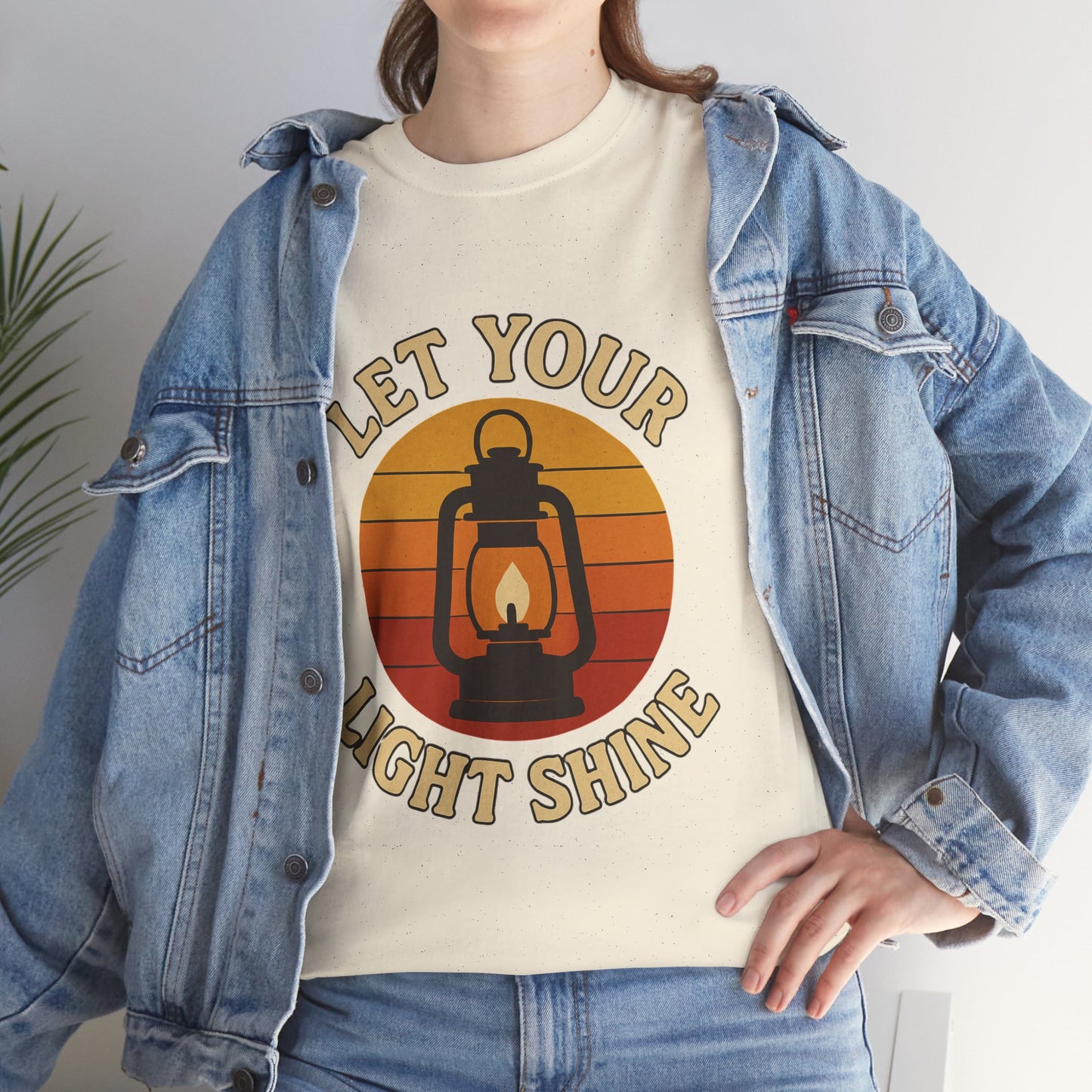 Let Your Light Shine T-Shirt — Inspirational Graphic Tee