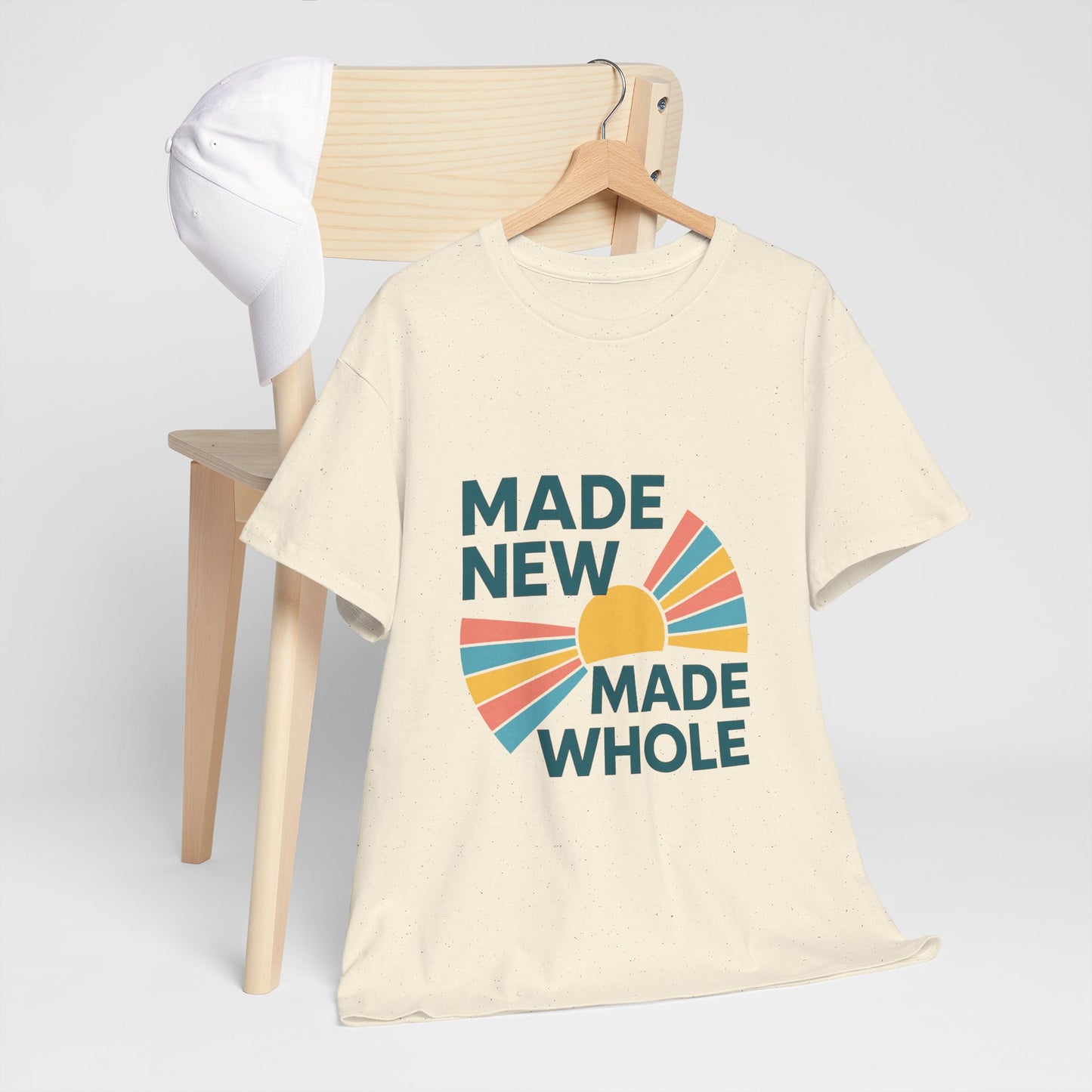 Made New in Christ T-Shirt — Christian Faith Inspirational Tee