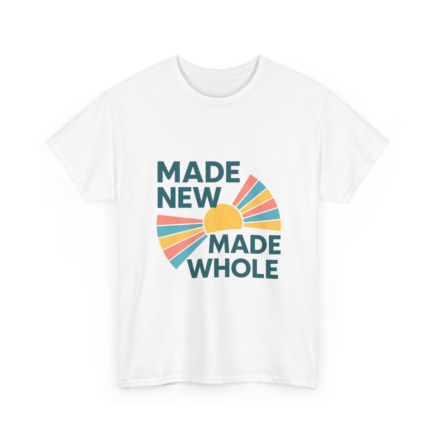 Made New in Christ T-Shirt — Christian Faith Inspirational Tee