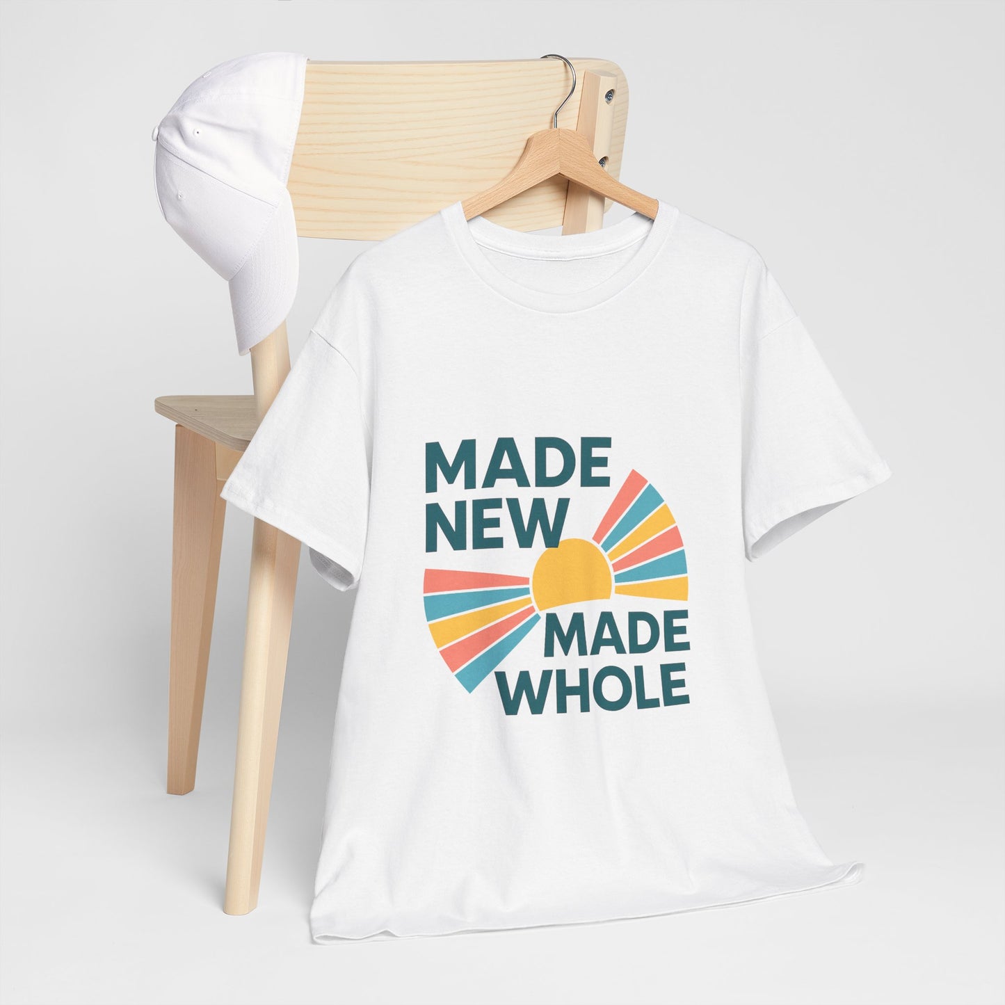 Made New in Christ T-Shirt — Christian Faith Inspirational Tee