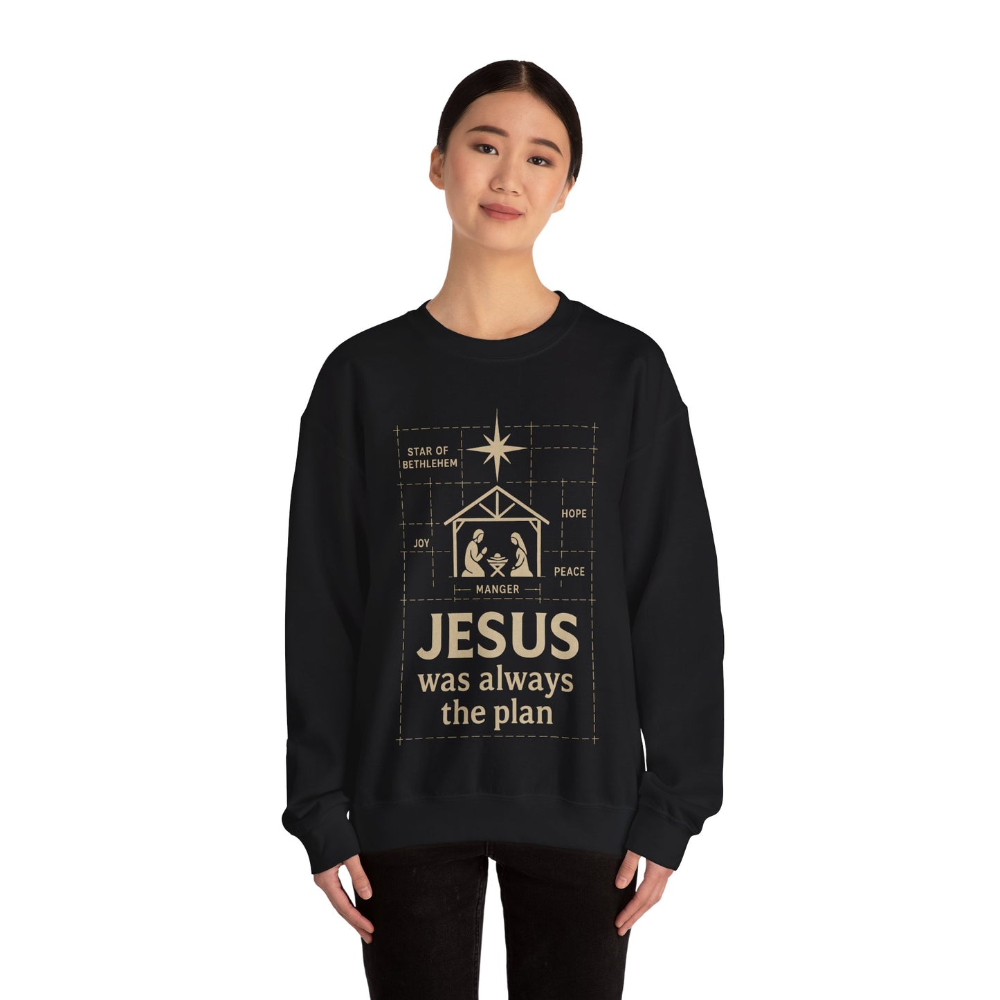 Jesus Was Always the Plan Sweatshirt