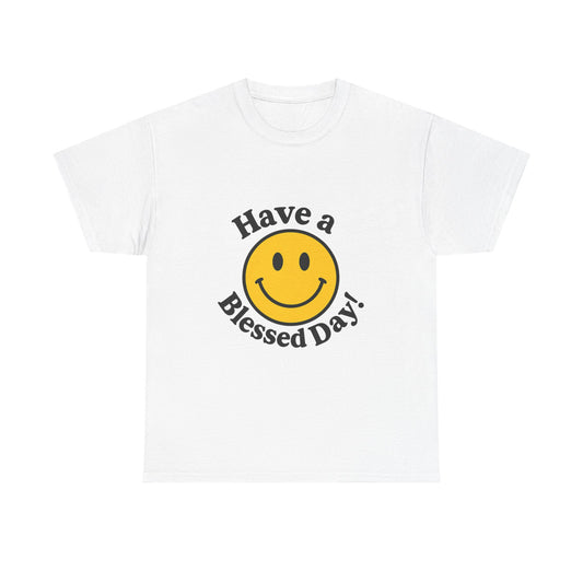 Happy Face - Blessed Day Unisex Tee