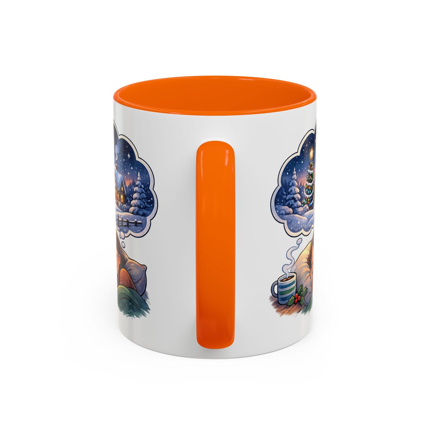 Dreaming of Christmas and Hot Cocoa Accent Coffee Mug (11/15 oz)