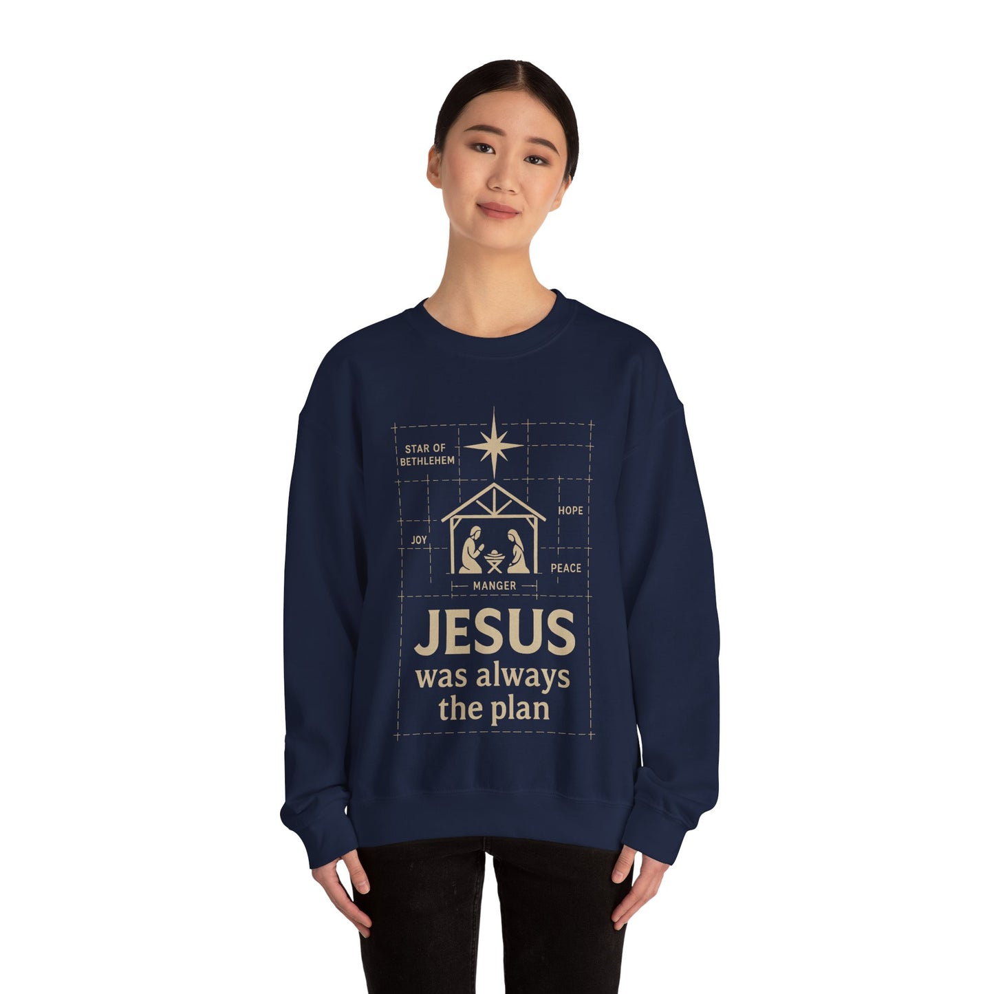 Jesus Was Always the Plan Sweatshirt