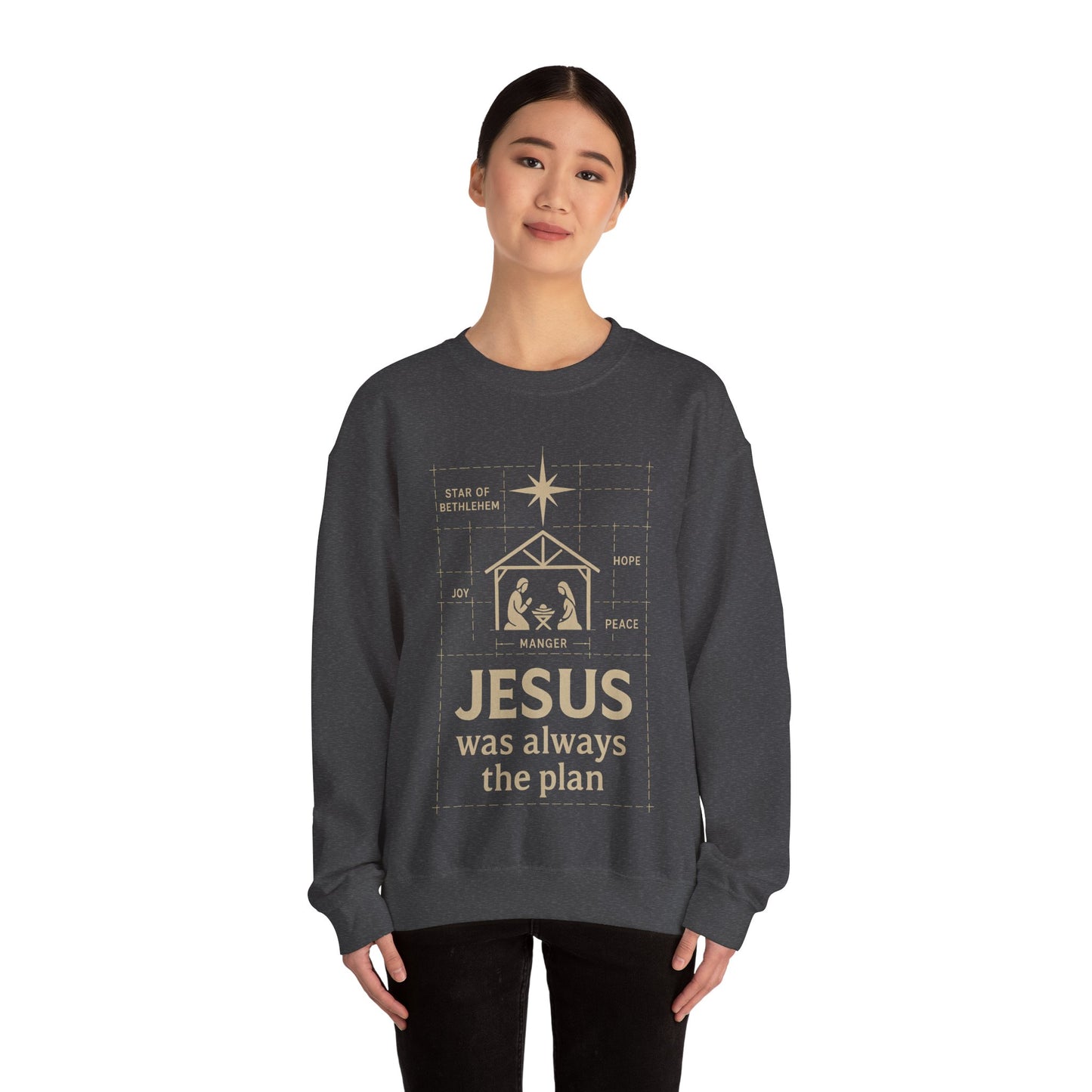 Jesus Was Always the Plan Sweatshirt
