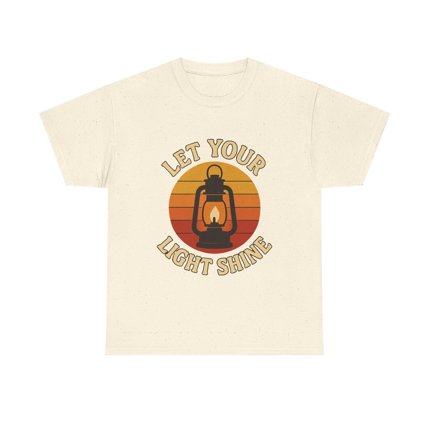 Let Your Light Shine T-Shirt — Inspirational Graphic Tee