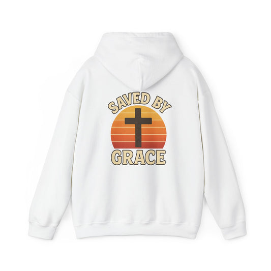 Saved by Grace Hoodie — Christian Faith Pullover