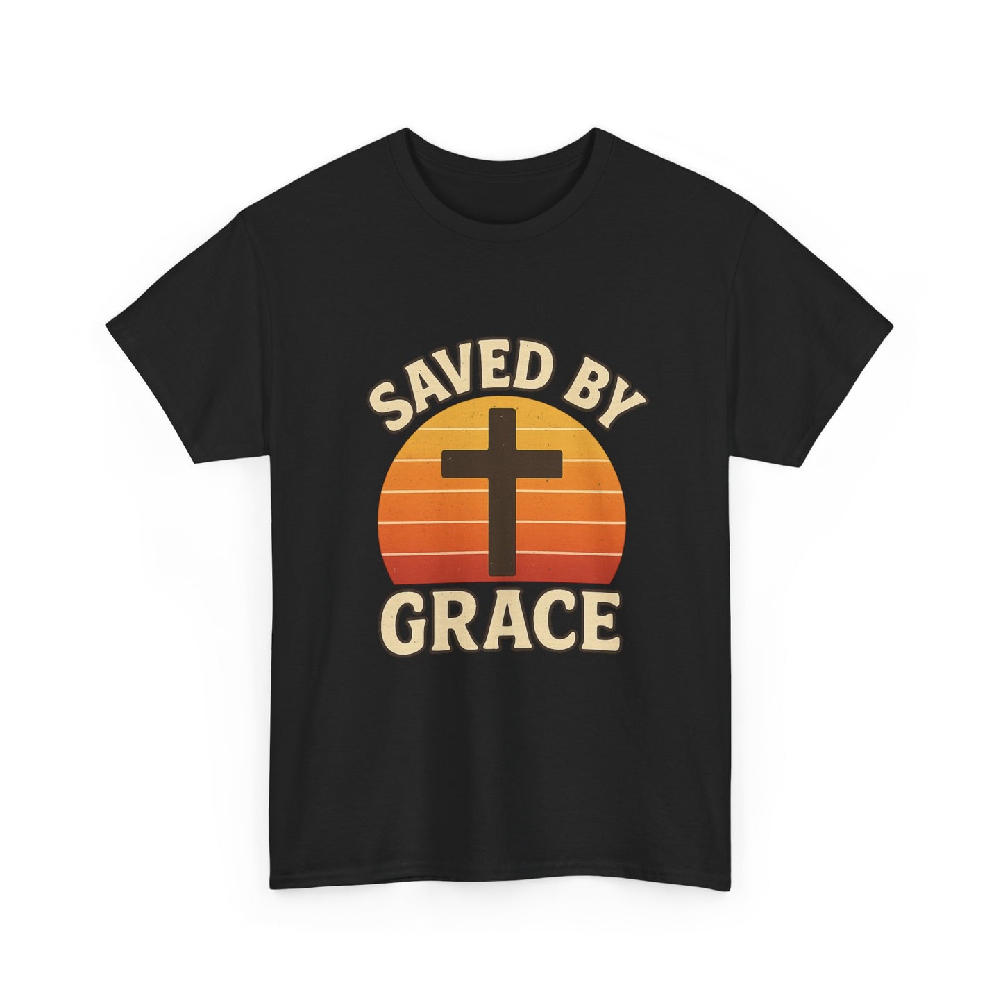 Saved by Grace Christian T-Shirt — Reminder of Jesus' Love