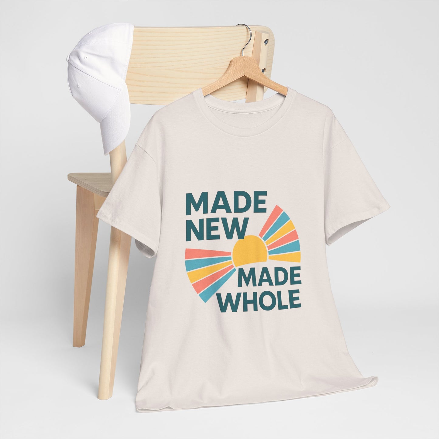 Made New in Christ T-Shirt — Christian Faith Inspirational Tee