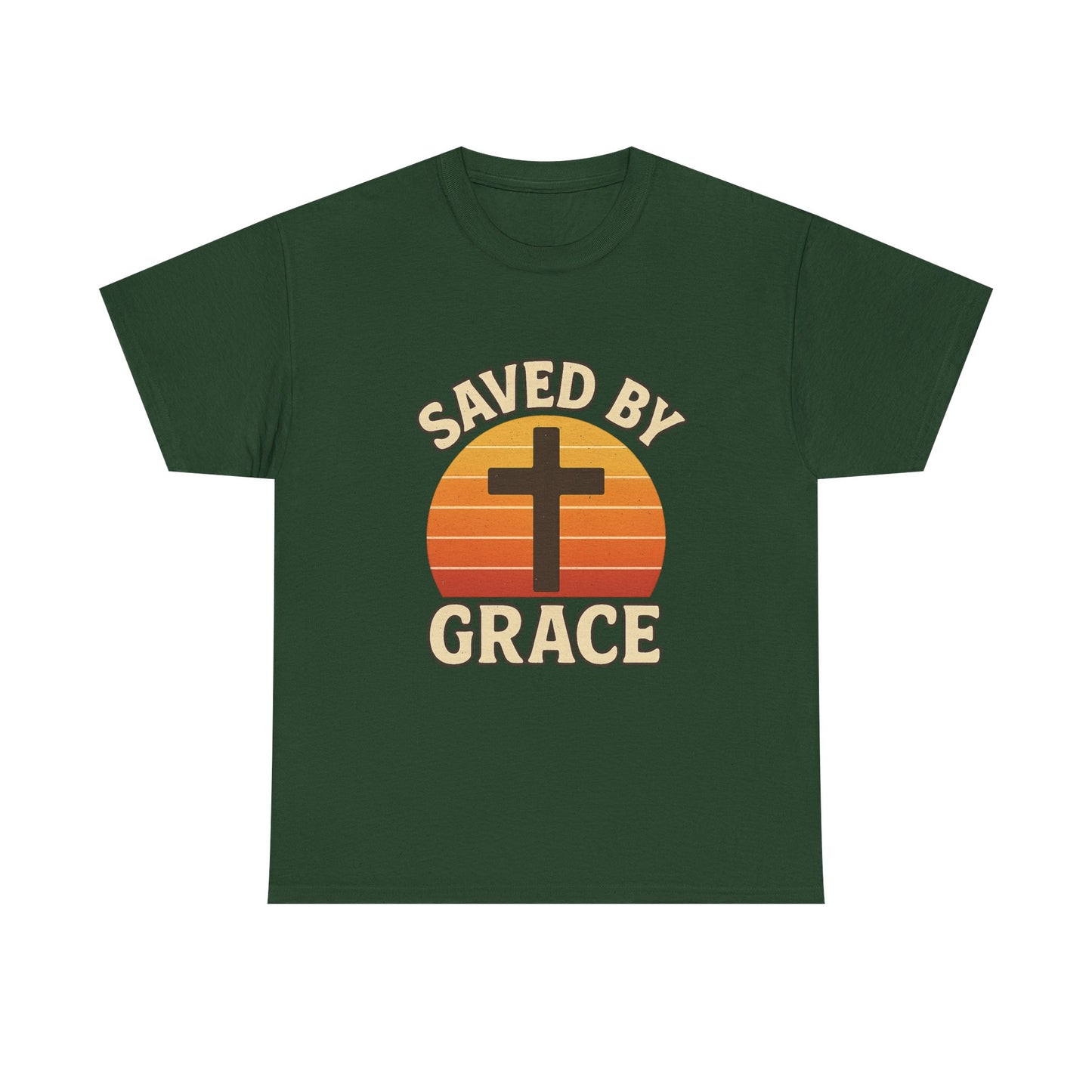 Saved by Grace Christian T-Shirt — Reminder of Jesus' Love