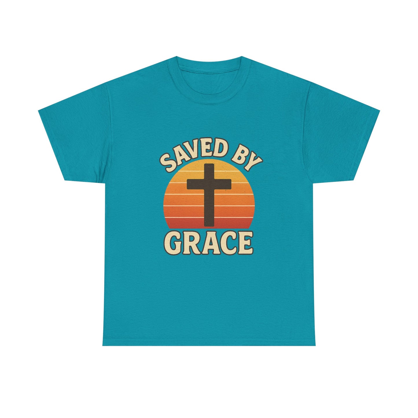 Saved by Grace Christian T-Shirt — Reminder of Jesus' Love