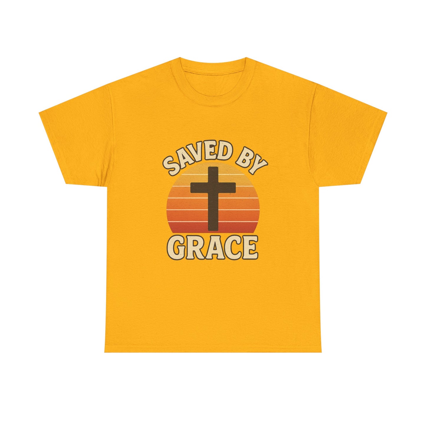 Saved by Grace Christian T-Shirt — Reminder of Jesus' Love