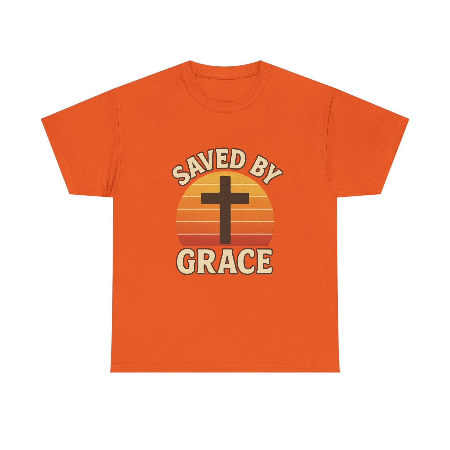 Saved by Grace Christian T-Shirt — Reminder of Jesus' Love