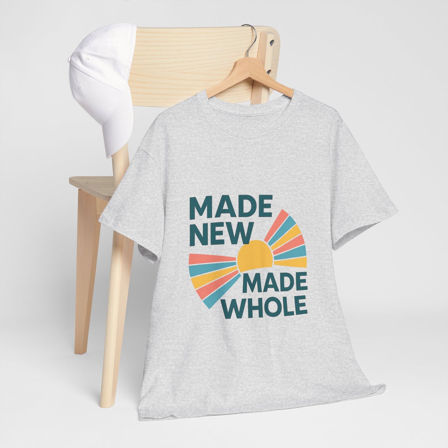 Made New in Christ T-Shirt — Christian Faith Inspirational Tee