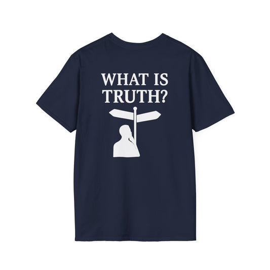 What is Truth? Christian Conversation T-Shirt — Invite to Discuss Jesus
