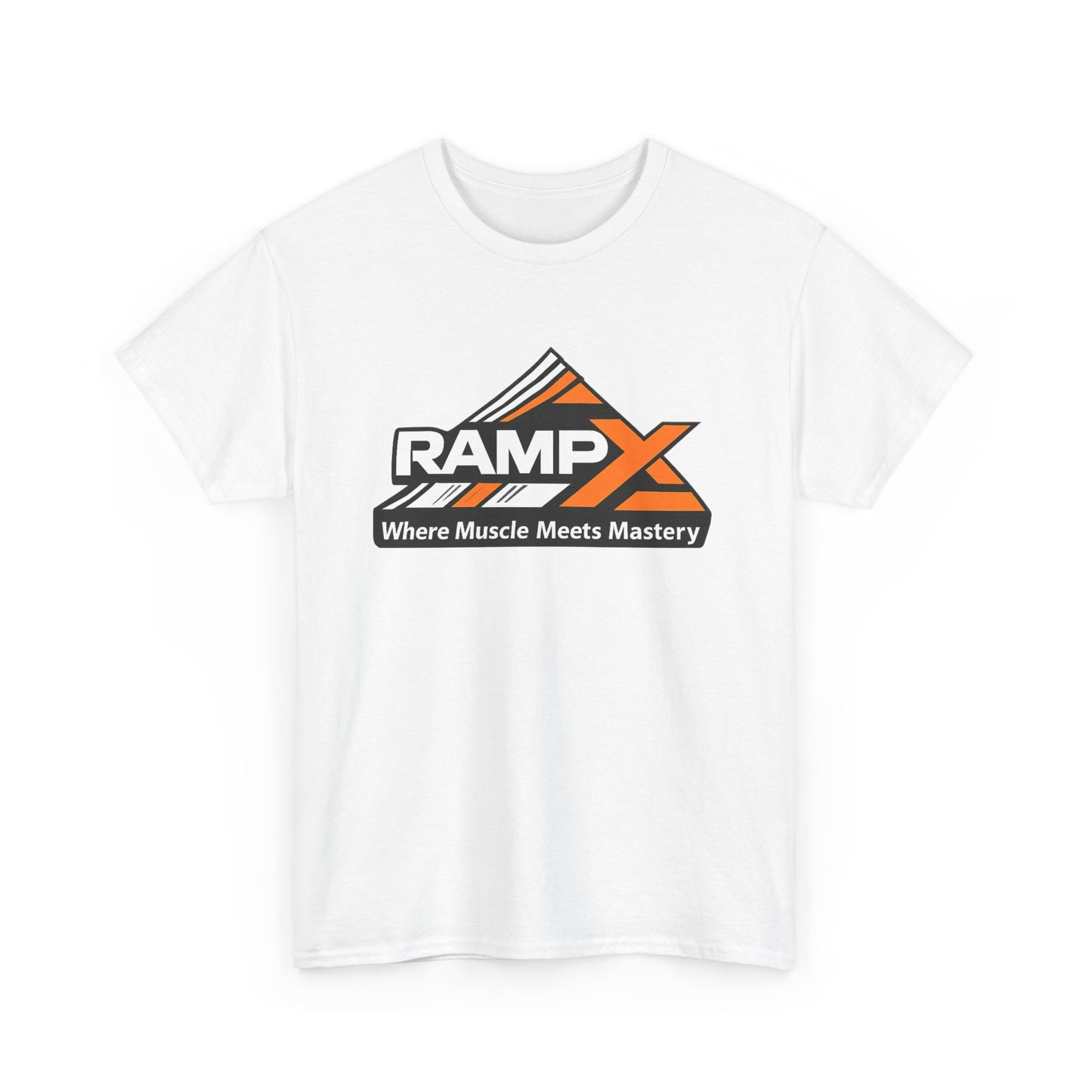 RampX Fitness Tee — "Where Muscle Meets Mastery" Performance Shirt