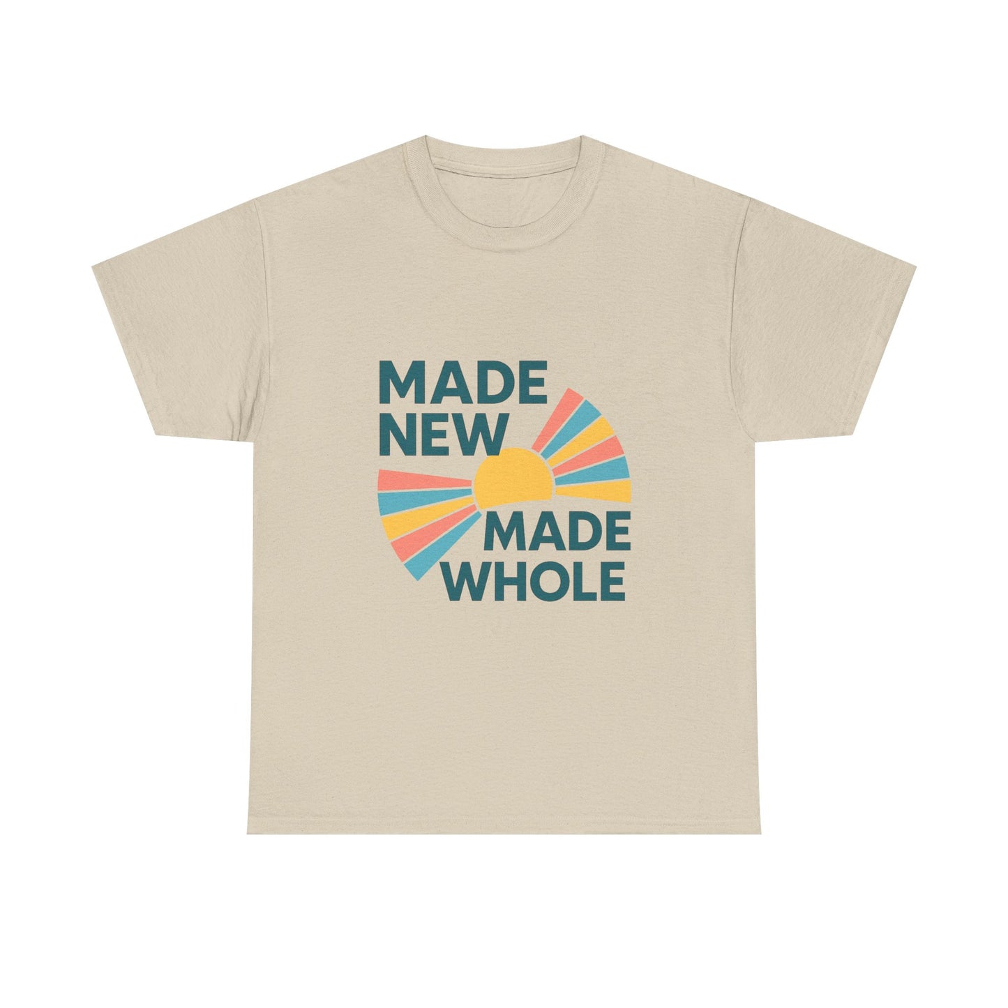 Made New in Christ T-Shirt — Christian Faith Inspirational Tee