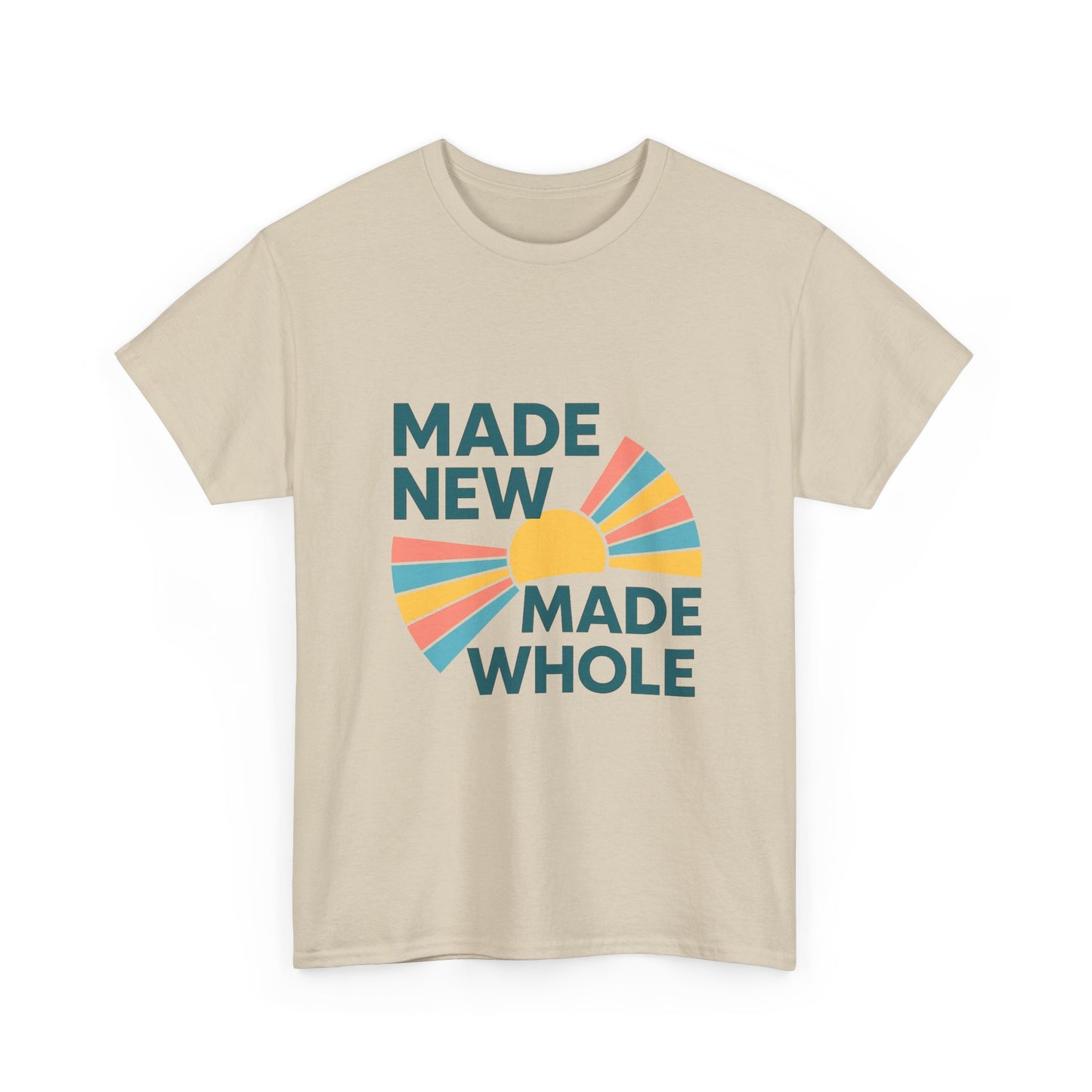 Made New in Christ T-Shirt — Christian Faith Inspirational Tee