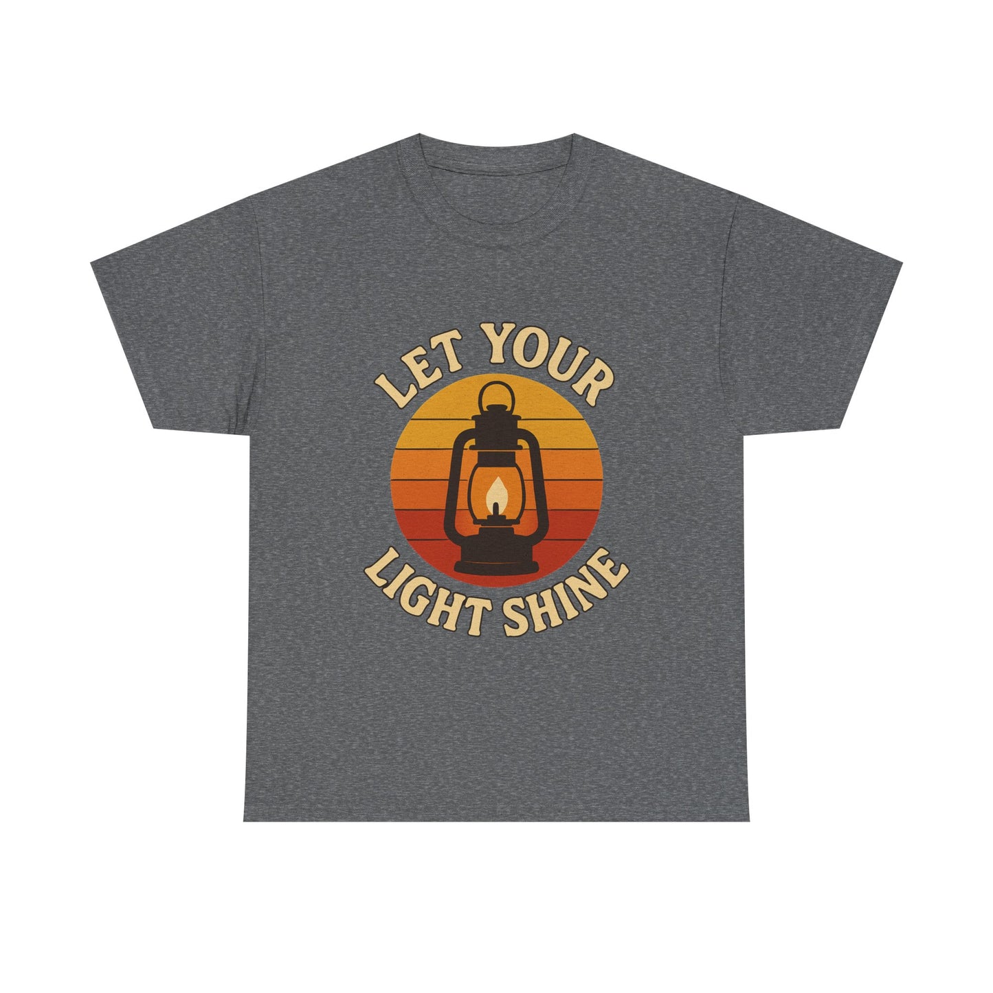 Let Your Light Shine T-Shirt — Inspirational Graphic Tee