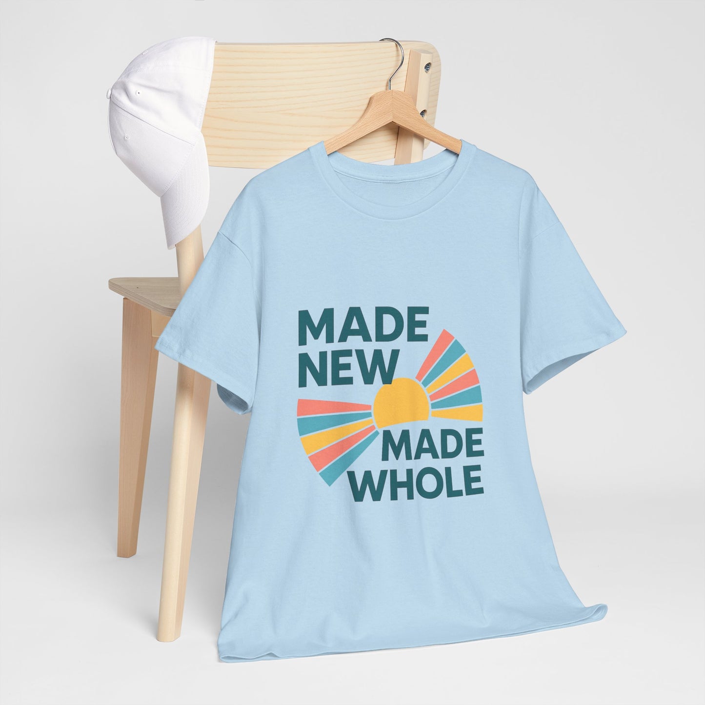 Made New in Christ T-Shirt — Christian Faith Inspirational Tee