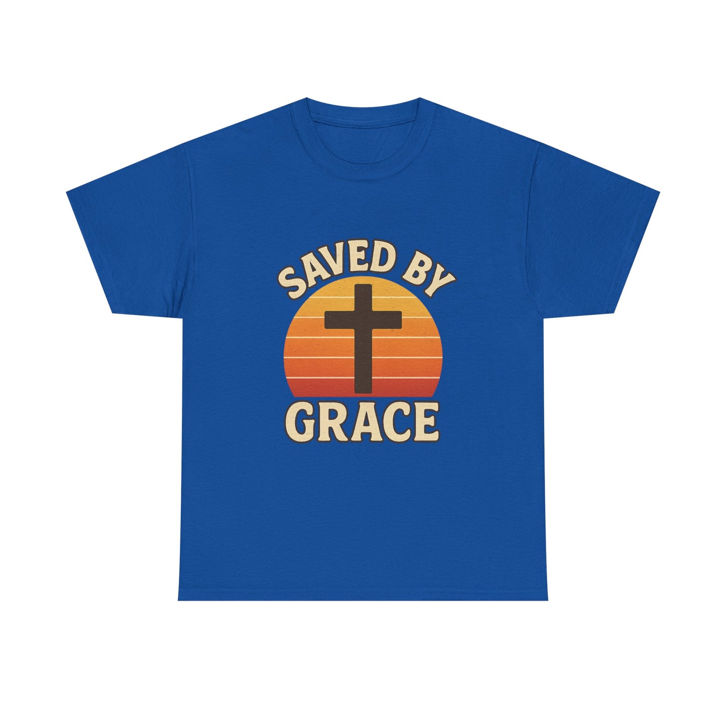 Saved by Grace Christian T-Shirt — Reminder of Jesus' Love