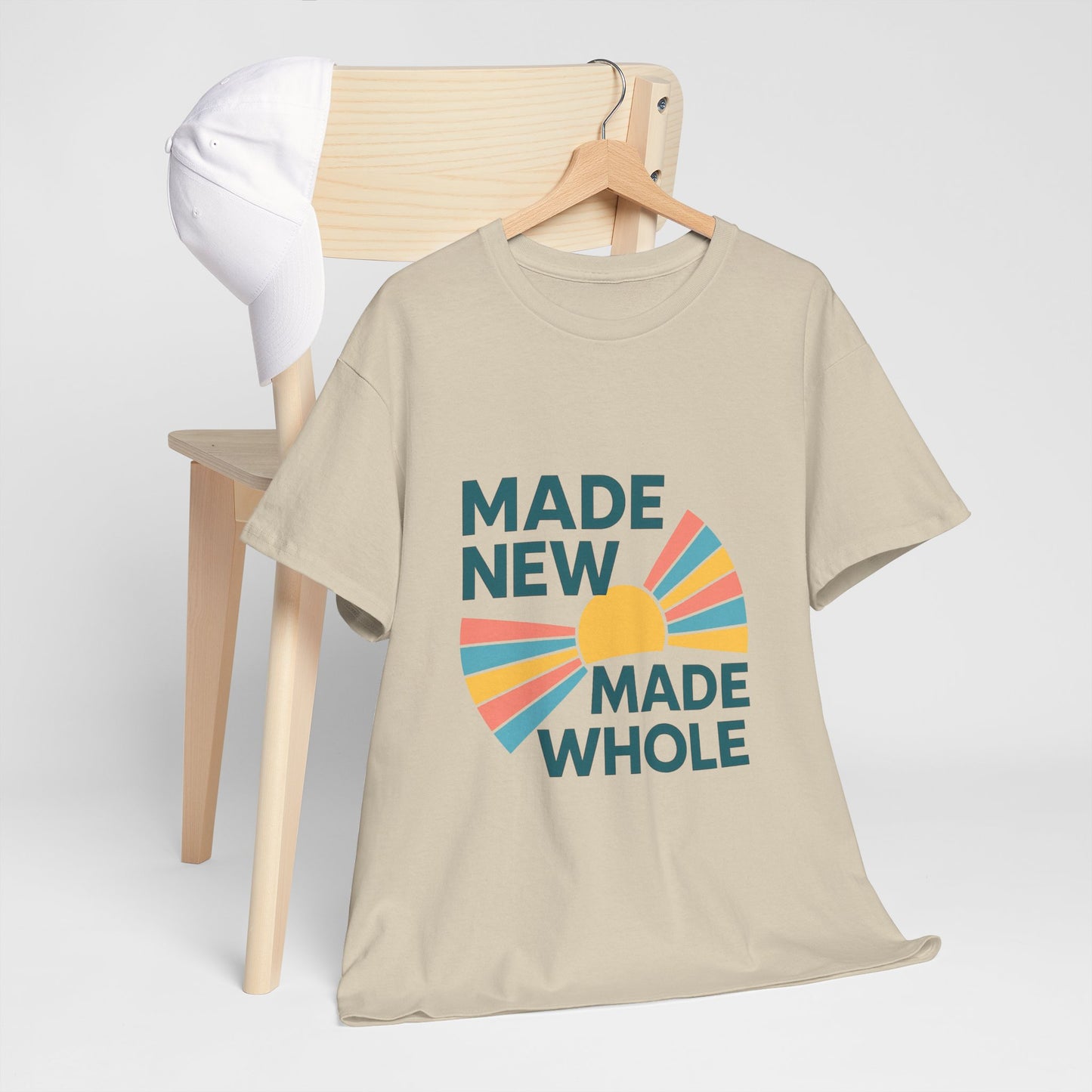 Made New in Christ T-Shirt — Christian Faith Inspirational Tee