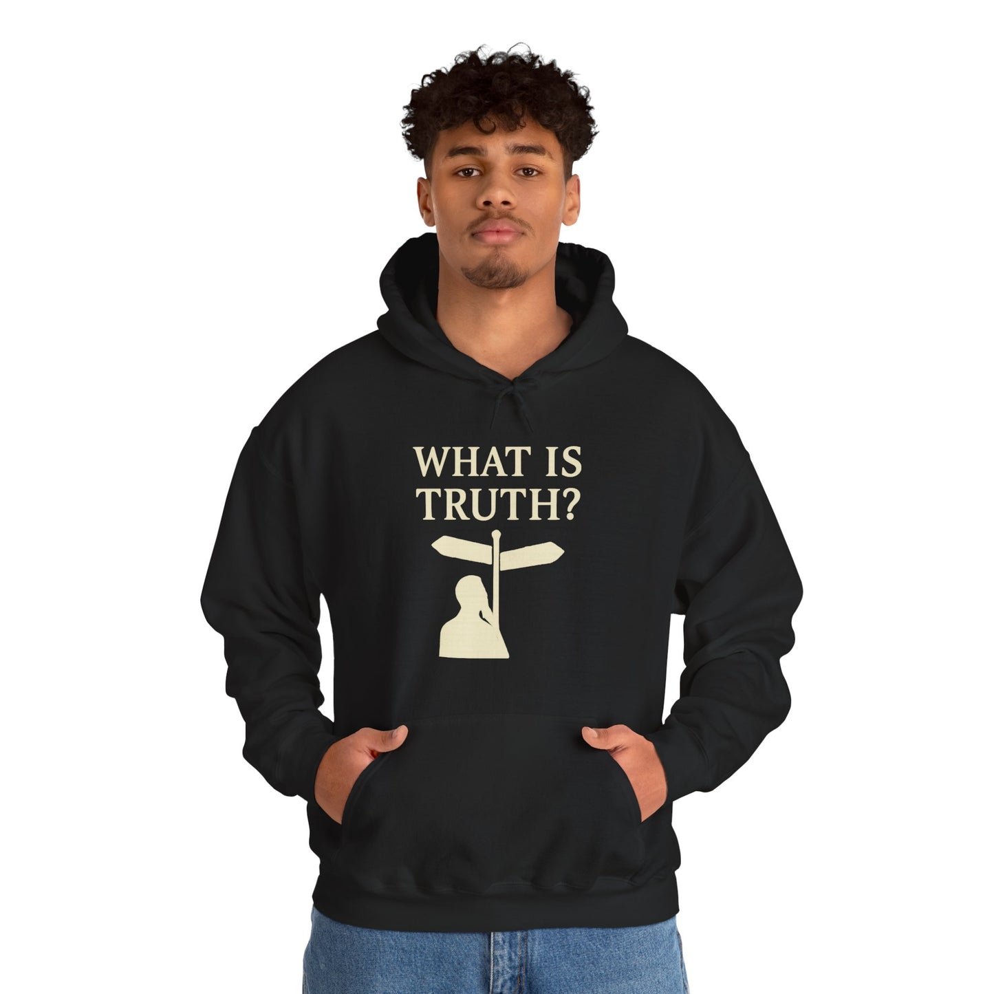 Jesus Conversation Hoodie — Faith Discussion Sweatshirt