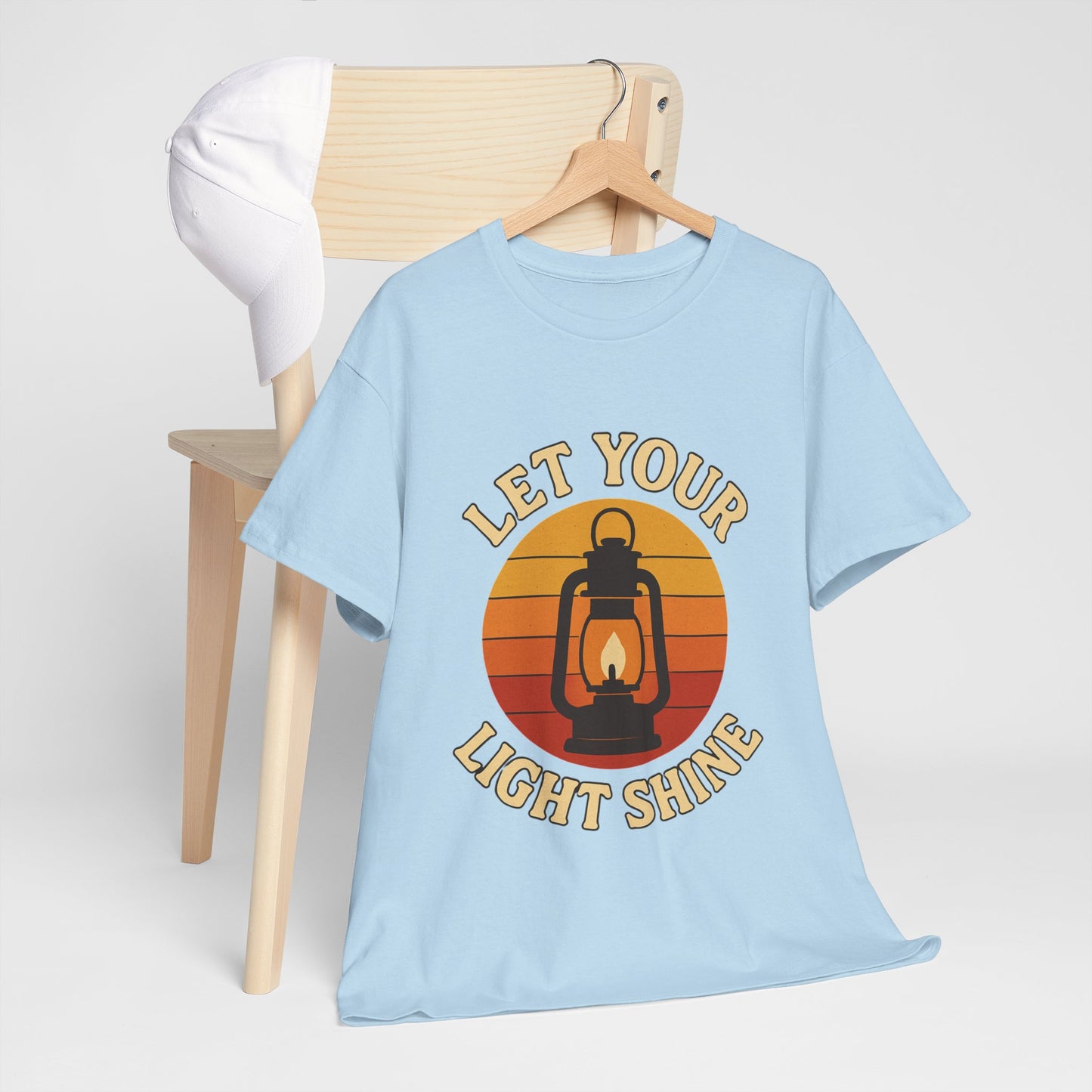 Let Your Light Shine T-Shirt — Inspirational Graphic Tee
