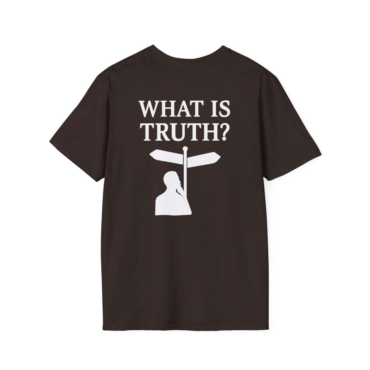 What is Truth? Christian Conversation T-Shirt — Invite to Discuss Jesus