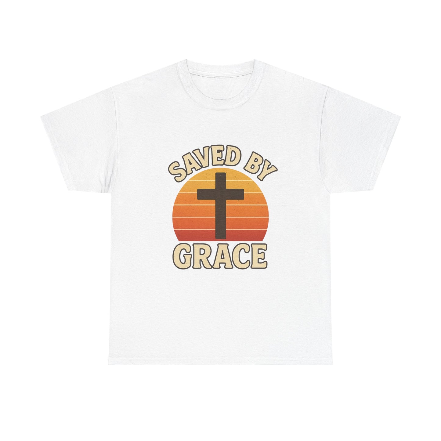 Saved by Grace Christian T-Shirt — Reminder of Jesus' Love