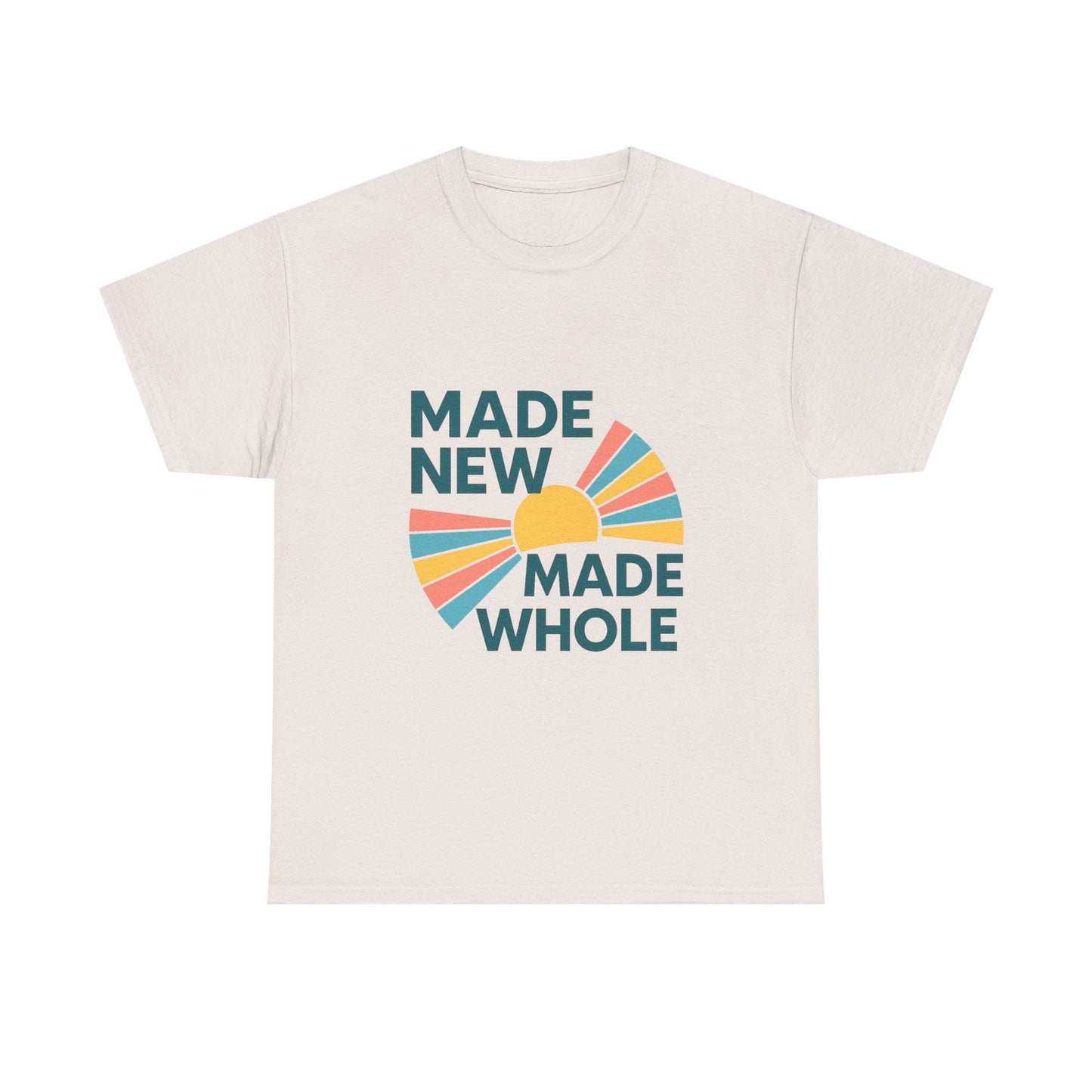 Made New in Christ T-Shirt — Christian Faith Inspirational Tee