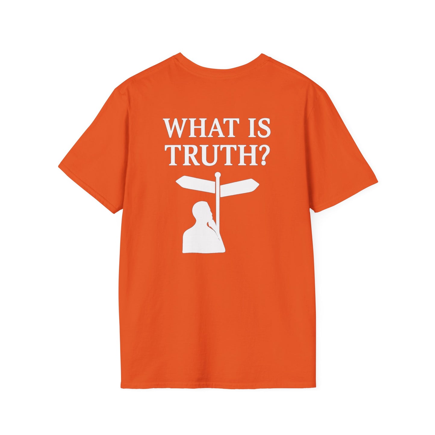 What is Truth? Christian Conversation T-Shirt — Invite to Discuss Jesus