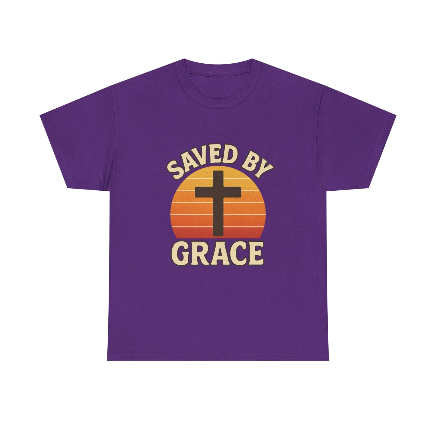 Saved by Grace Christian T-Shirt — Reminder of Jesus' Love