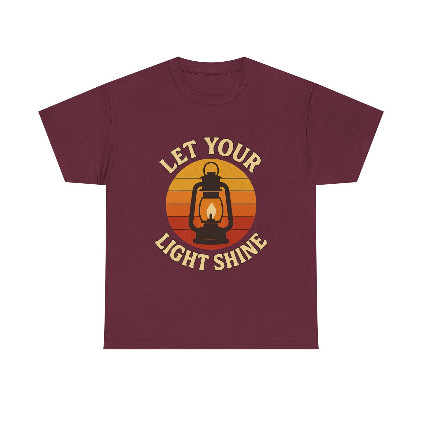 Let Your Light Shine T-Shirt — Inspirational Graphic Tee